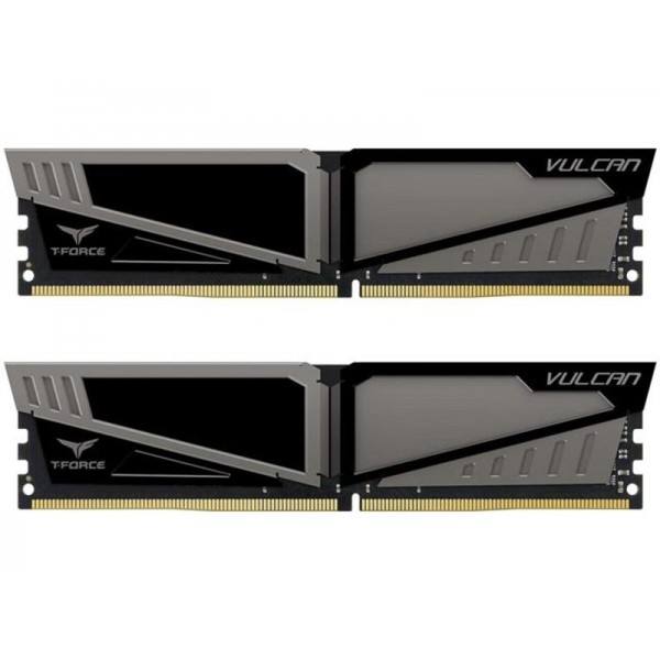 Модуль DDR4 2x16GB/2400 Team T-Force Vulcan Gray (TLGD432G2400HC15BDC01)