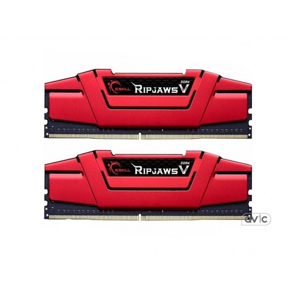 Память G.Skill 16 GB 2x8GB DDR4 3000 MHz Ripjaws V (F4-3000C16D-16GVRB)