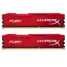 Модуль DDR4 16GB (2x8GB) 2933 MHz HyperX FURY Red Kingston (HX429C17FR2K2/16)