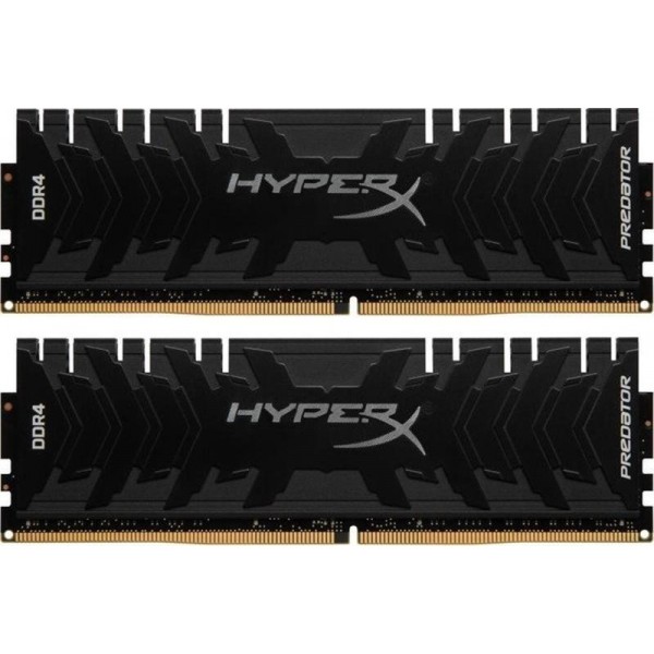 Модуль DDR4 2x8GB/3200 Kingston HyperX Predator Black (HX432C16PB3K2/16)