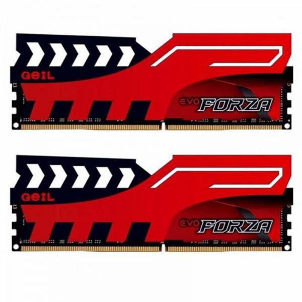 Модуль DDR4 2x4GB/2400 Geil EVO Forza Red (GFR48GB2400C16DC)