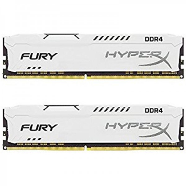 Модуль DDR4 2x8GB/2666 Kingston HyperX Fury White (HX426C16FW2K2/16)