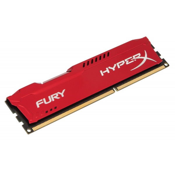 Модуль DDR3 4GB/1866 Kingston HyperX Fury Red (HX318C10FR/4)
