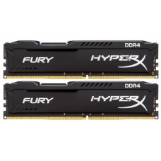 Модуль DDR4 2x4GB/2666 Kingston HyperX FURY Black (HX426C15FBK2/8)