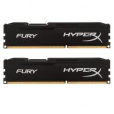 Модуль DDR4 32GB (2x16GB) 3466 MHz HyperX FURY Black Kingston (HX434C19FBK2/32)