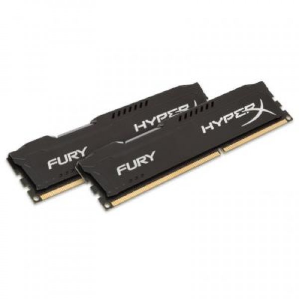 Модуль DDR4 32GB (2x16GB) 3466 MHz HyperX FURY Black Kingston (HX434C19FBK2/32)