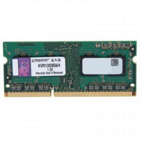 Модуль SO-DIMM 4GB/1333 DDR3 Kingston ValueRAM (KVR13S9S8/4)