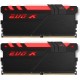 Модуль DDR4 2x8GB/2400 Geil EVO X Black RGB LED (GEXB416GB2400C16DC)