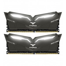 Модуль DDR4 2x8GB/3000 Team T-Force Night Hawk Black LED/White (THWD416G3000HC16CDC01)