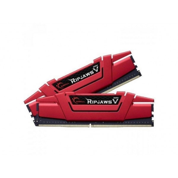 Память G.Skill 8 GB (2x4GB) DDR4 2666 MHz Ripjaws V Red (F4-2666C15D-8GVR)