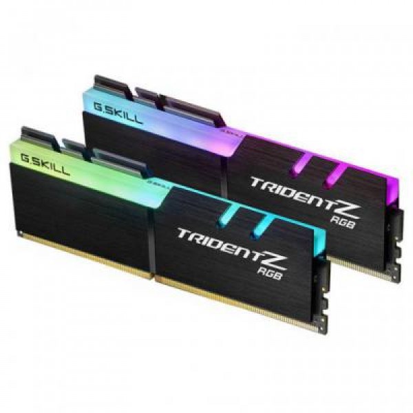 Модуль DDR4 16GB (2x8GB) 3000 MHz Trident Z RGB G.Skill (F4-3000C14D-16GTZR)