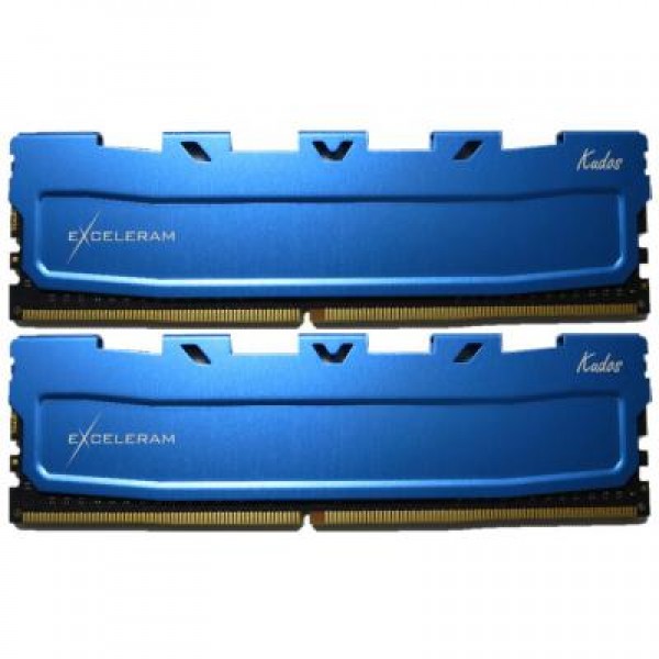 Модуль DDR4 16GB (2x8GB) 2400 MHz Blue Kudos eXceleram (EKBLUE4162416AD)