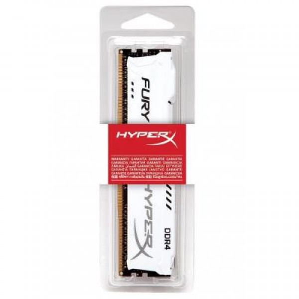 Модуль DDR4 16GB 2400 MHz HyperX FURY White Kingston (HX424C15FW/16)