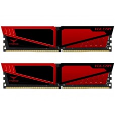 Модуль DDR4 2x16GB/2400 Team T-Force Vulcan Red (TLRED432G2400HC15BDC01)