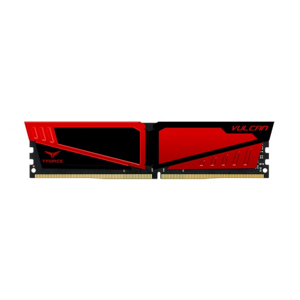 Модуль DDR4 4GB/2400 Team T-Force Vulcan Red (TLRED44G2400HC1401)