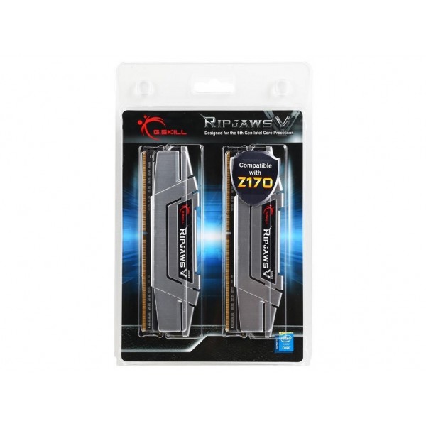 Память G.Skill DIMM 16Gb KIT(2x8Gb) DDR4 PC2666 Ripjaws V (F4-2666C15D-16GVS)