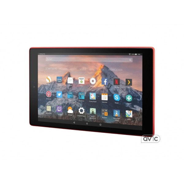 Планшет Amazon Fire HD 10 32GB 2017 Punch Red