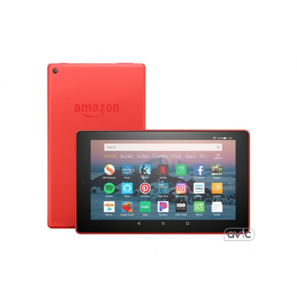 Планшет Amazon Fire HD 8 16GB 2018 Punch Red