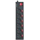Сетевой фильтр REAL-EL RS-6 EXTRA 3 м (Black)