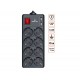 Сетевой фильтр REAL-EL RS-8 PROTECT USB 1.8m черный UAH