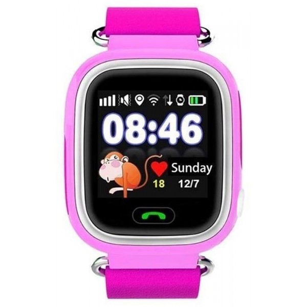 Смарт-часы UWatch Q90 Kid smart watch Pink