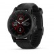 Смарт-часы Garmin Fenix 5S Plus Sapphire Black with Black Band (010-01987-03)