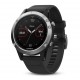 Смарт-часы Garmin fenix 5 Black Silver with Black Band Silver (010-01688-03)