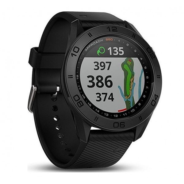 Спортивные часы Garmin Approach S60 Black (010-01702-00)