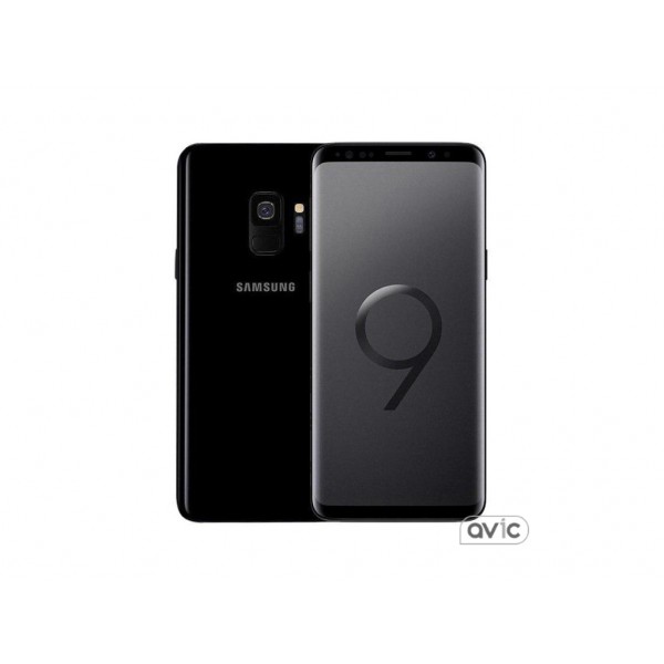 Смартфон Samsung Galaxy S9 SM-G960 DS 256GB Black (SM-G960FZ)