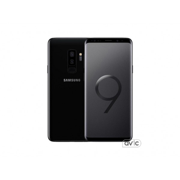 Смартфон Samsung Galaxy S9+ SM-G965 DS 64GB Black (SM-G965FZKD)