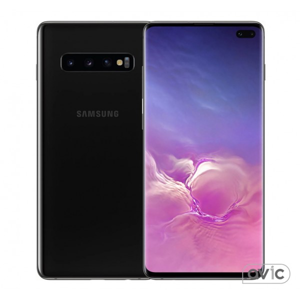 Смартфон Samsung Galaxy S10 Plus SM-G975 DS 1TB Ceramic Black (SM-G975FC)