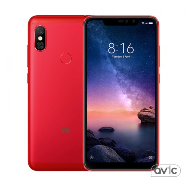 Смартфон Xiaomi Mi A2 Lite 3/32GB Red