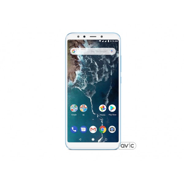 Смартфон Xiaomi Mi A2 4/32GB Blue