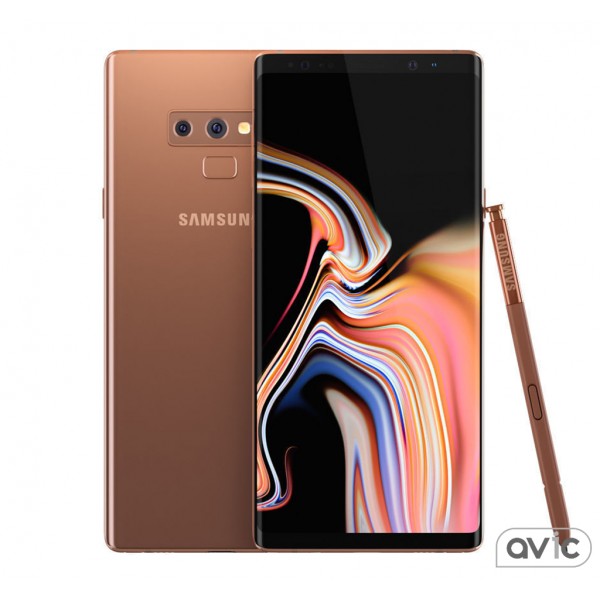 Смартфон Samsung Galaxy Note 9 N960 6/128GB Metallic Copper