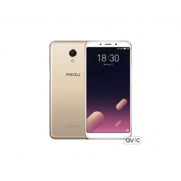 Смартфон Meizu M6s 3/64GB Gold