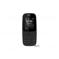 Мобильный телефон Nokia 105 Single Sim New Black (A00028356)