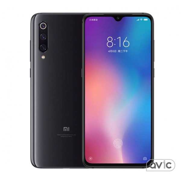 Смартфон Xiaomi Mi 9 6/64GB Black