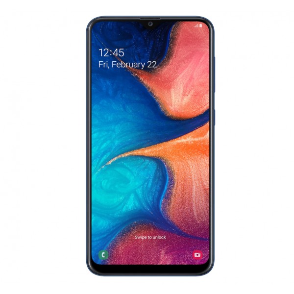 Смартфон Samsung Galaxy A20 2019 SM-A205F 3/32GB Blue (SM-A205FZBV)