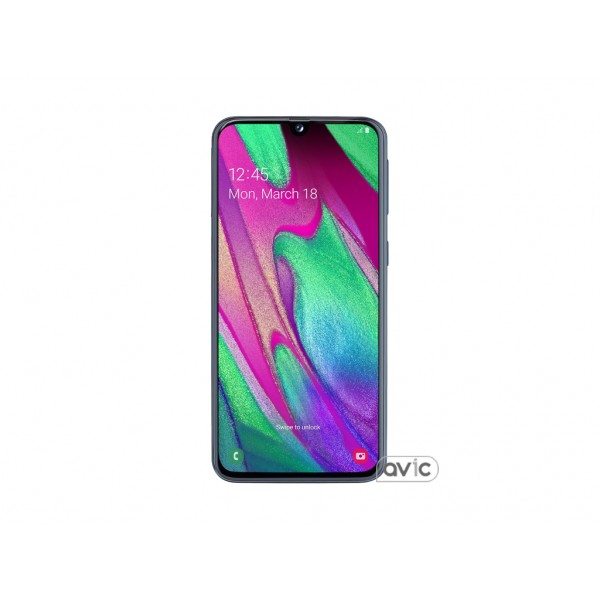 Смартфон Samsung Galaxy A40 2019 SM-A405F 4/64GB Black (SM-A405FZKD)