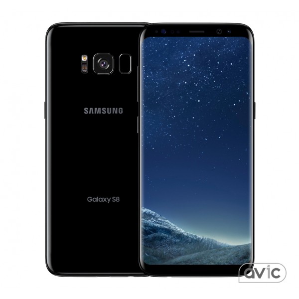 Смартфон Samsung Galaxy S8+ 64GB Black (SM-G955FZKD)