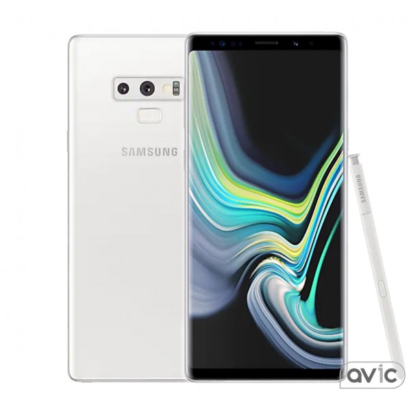 Смартфон Samsung Galaxy Note 9 N960 6/128GB Alpine White (SM-N960FZ)