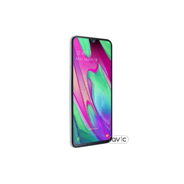 Смартфон Samsung Galaxy A40 2019 SM-A405F 4/64GB White (SM-A405FZWD)