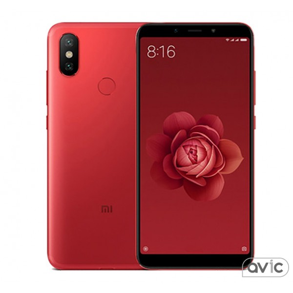 Смартфон Xiaomi Mi A2 4/64GB Red