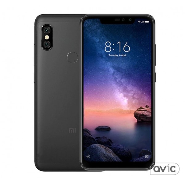 Смартфон Xiaomi Mi A2 Lite 4/64GB Black