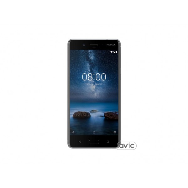 Смартфон Nokia 8 Dual SIM Silver