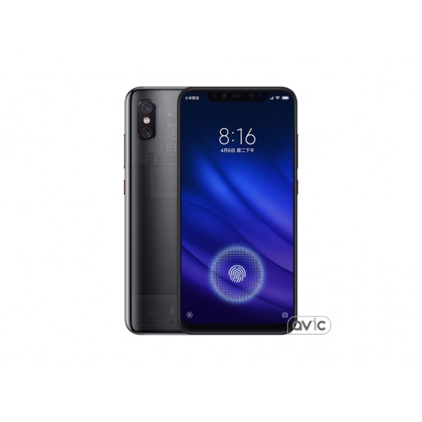 Смартфон Xiaomi Mi 8 Pro 6/128GB Black (Transparent Back)