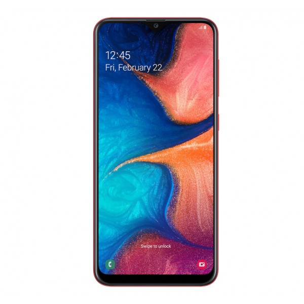 Смартфон Samsung Galaxy A20 2019 SM-A205F 3/32GB Red (SM-A205FZRV)