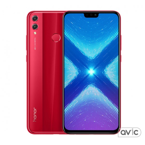 Смартфон Honor 8X 4/64GB Red