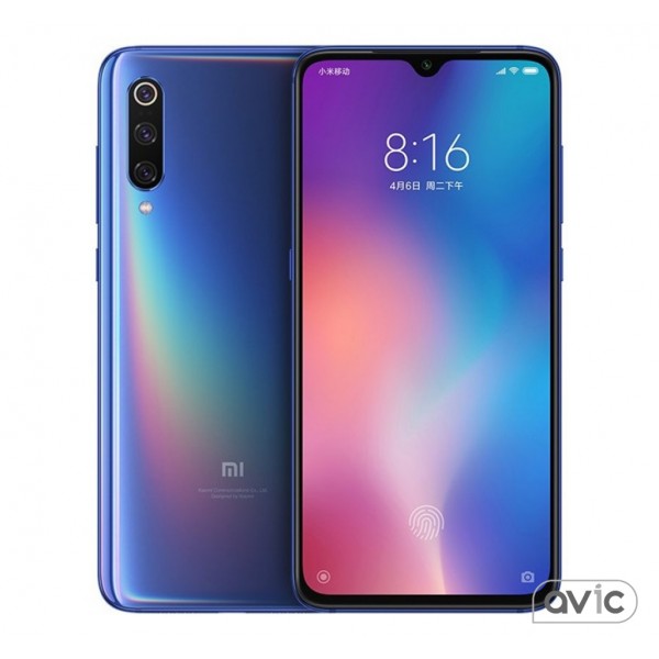 Смартфон Xiaomi Mi 9 6/64GB Blue