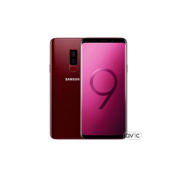 Смартфон Samsung Galaxy S9+ SM-G965 DS 64GB Red (SM-G965FZRD)